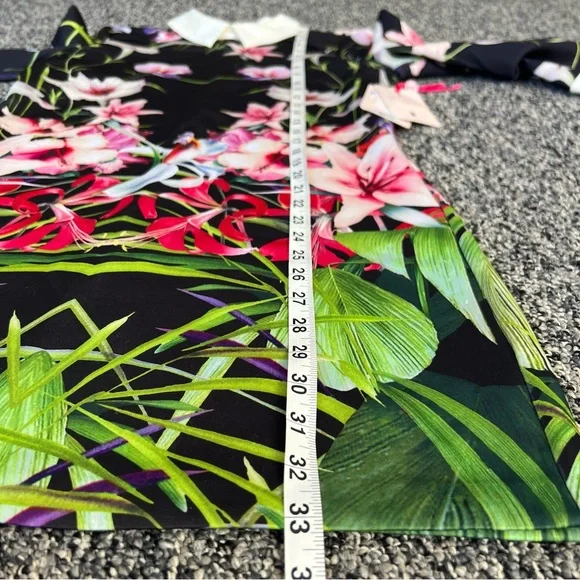 NWT Ted Baker Youma Mirrored Tropics Mini Dress - Picture 13 of 14